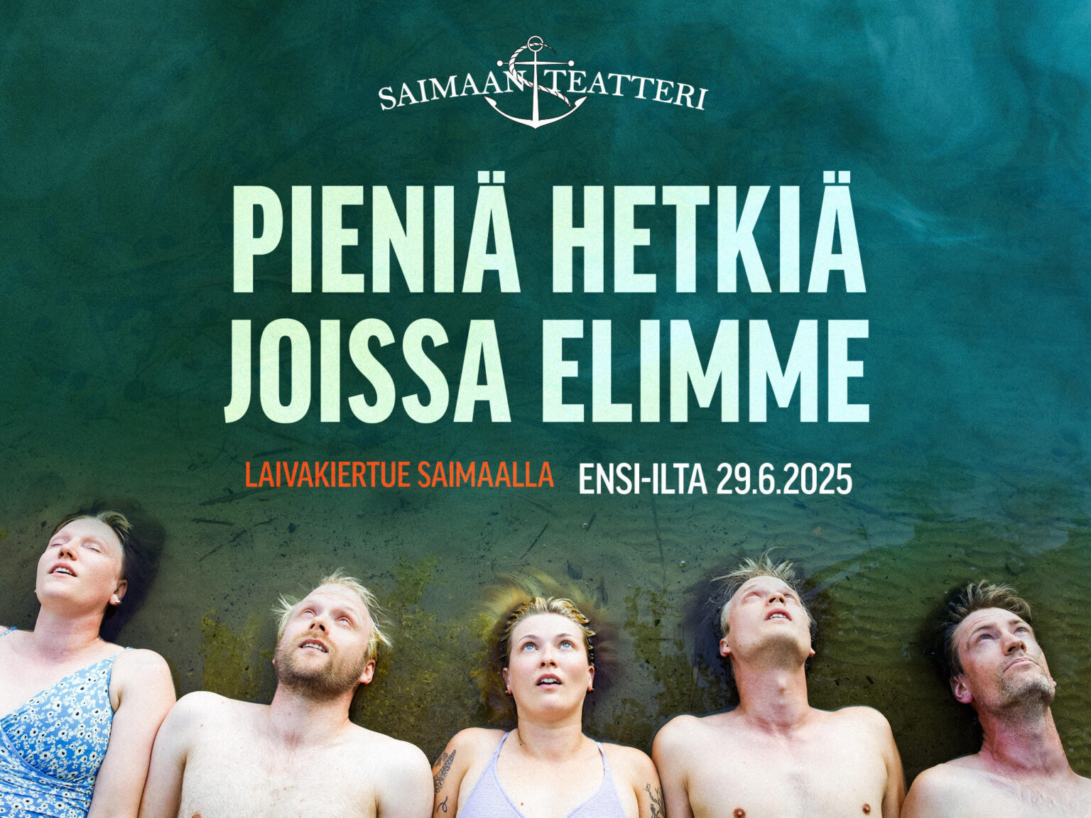 Link to Saimaa Theatre's webpage of 'Pieniä hetkiä joissa elimme'